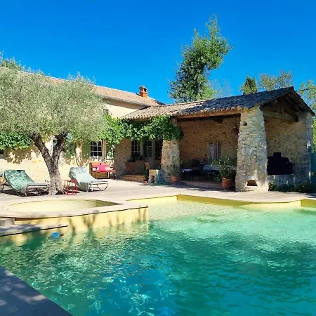 Villa Charmante A Lussan Avec Piscine Privee Et Jardin Closa Lussan (Gard)