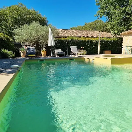 Villa Charmante A Lussan Avec Piscine Privee Et Jardin Closa