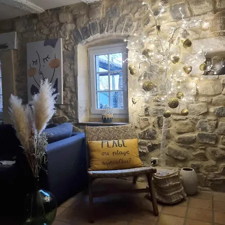 Villa Charmante A Lussan Avec Piscine Privee Et Jardin Closa