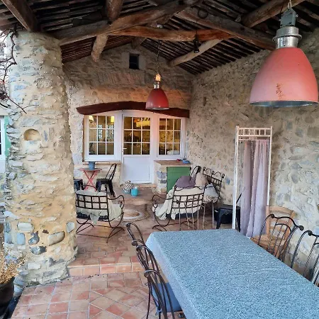 Charmante A Lussan Avec Piscine Privee Et Jardin Closa Villa