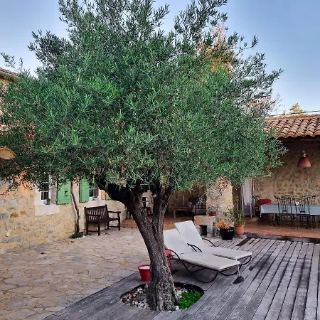 Charmante A Lussan Avec Piscine Privee Et Jardin Closa Villa