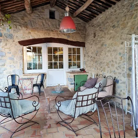Villa Charmante A Lussan Avec Piscine Privee Et Jardin Closa *